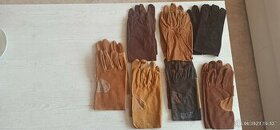 Pracovní kožené pánské rukavice