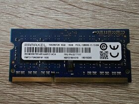 Prodám RAM paměť 4gb 1600