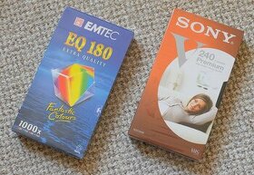 Nehrané orig. VHS kazety (4 kusy)