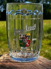 Pilsner Urquell - výroční pivní půllitr Prazdroj 180 let