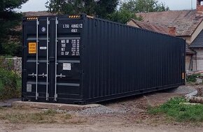 Lodní Kontajner 40HC 12m ( 12x2,48x2,9m) po jedné cestě