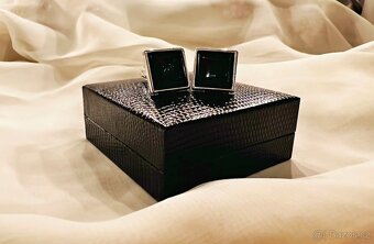 PIETRO FILIPI Elegantní pánské manžetové knoflíčky (nové)