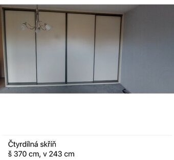 Prodám skříně vyrobené na míru