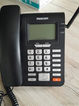 Stolní telefon s funkcemi mobilního Maxcom