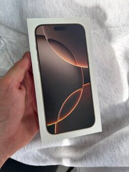 iPhone 16 Pro Max 256 Desert, Faktura, Záruka 3roky
