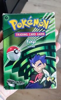 Pokémon originální heme deck z roku 2001 - Koga
