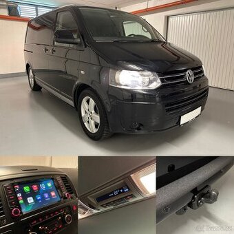 VW Multivan T5 2.0 TDI 103kW 2x ŠOUP. 7 MÍST TAŽNÉ CarPlay