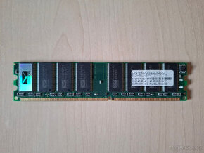 Paměť RAM DDR DIMM Canyon 512 MB, PC 3200, UNB, CL 2.5, CN-M