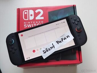 SWITCH 2 záruka 24 měsíců