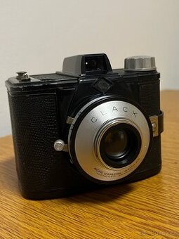 Starožitný fotoaparát Agfa Clack 120 mm 6x9 z 50. let - 1
