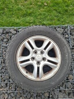 Alu kola 5x114, R16, celoroční pneu, KIA SPORTAGE