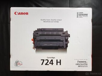 CANON originální toner 724H na 12 500 výtisků - nový