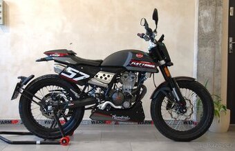 F.B. Mondial Flat Track 125 - hezký stav,1.maj, stroj od nás
