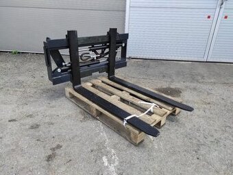 Paletizační vidle s hydraulickým posuvem vidlic