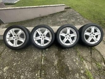Alu disky 5x108 s letními pneumatikami 215/55 R17