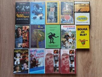 14 VHS na prodej