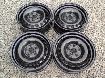 15 plechové disky Škoda Octavia II,VW Golf V,VI,Touran,Caddy