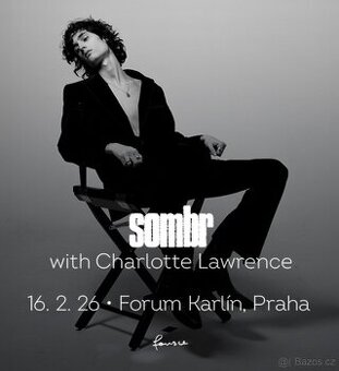 Sombr - Forum Karlín, Praha | 16.02.2026
