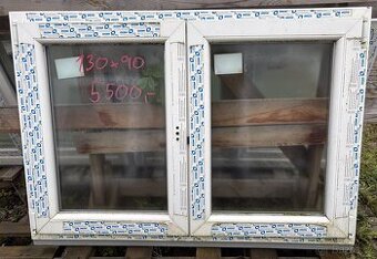 Prodám plastové okno 130x90