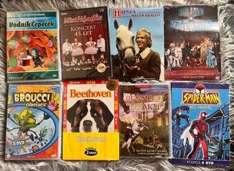 DVD mix večerníček/mrňouskové