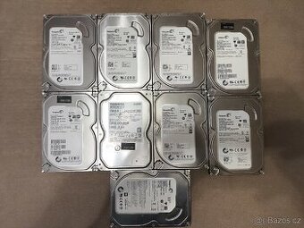 Harddisk HDD 3,5" (8x500Gb, 1x250GB)