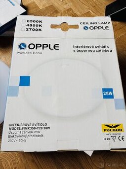 Interiérové stropní svítidlo OPPLE s úspornou zářivkou