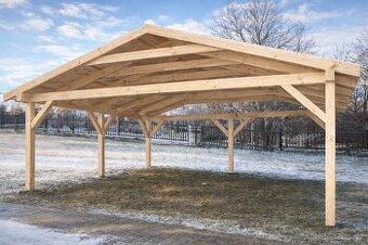 Garážové stání, přístřešek na auto 6m/5,5m