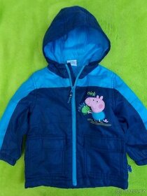 Jarní bunda prasátko Tomík - Peppa Pig vel. 98