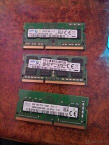 DDR3 a DDR4 pro notebooky
