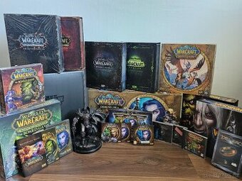 World of Warcraft sběratelské edice, deskovky, atd..