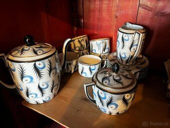 Stará porcelánová čajová sada