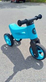 Odrážedlo FUNNY WHEELS Rider Sport 2v1 modré s tichými koly