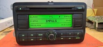 Originální autorádio Škoda Dance - plně funkční + PIN - 1