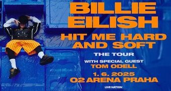 PRODÁM 2x BILLIE EILISH - O2 arena, Praha 01/06/25