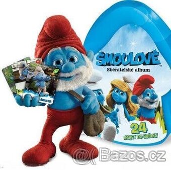 Albert - Šmoulové 3D kartičky