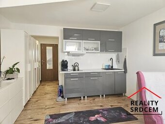 Pronájem nového bytu 1+kk, 21 m2 s parkováním a zahradou, Sk