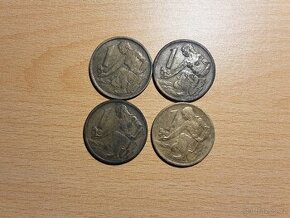 MINCE-Československo vzácnější 1KČ poštovné zdarma