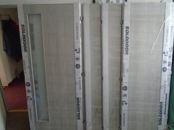4x NOVÉ, Solodoor dveře - dub šedý
