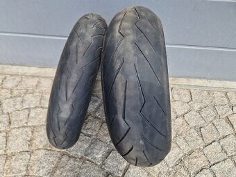 použité pneu na motorku 120/70/17, 190/55/17