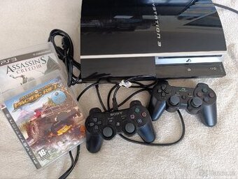 Sony PS3 PlayStation 3 FAT + Hry