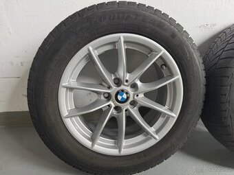4x al kola 5x112 16 + pneu zimní 205/60 R16