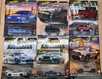 HotWheels Premium - NOVÉ - více kusů, možno i samostatně