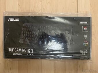 Herní klávesnice ASUS TUF Gaming K3 GEN II - US