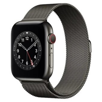 Apple Watch serie 6 44 mm cellulár - nerezové pouzdro - 1