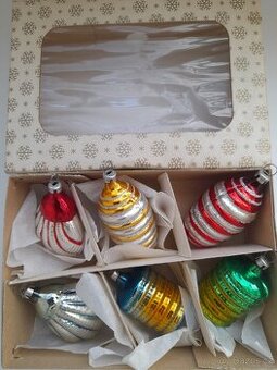 Prodám retro vánoční ozdoby