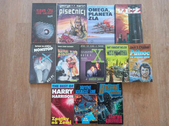 R.R. Martin, Sheckley, Aldiss, Harrison, Shaw, ...
