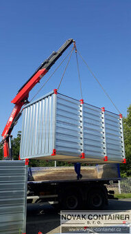 Lodní kontejner 20", skladový kontejner 3m, 4m a 6m