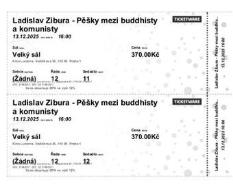 Zibura 13.12.2025 Pěšky mezi buddhisty a komunisty