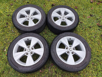 Alu kola Škoda 6,5Jx16 ET46, 5x112 Octavia 3, 4, DUNLOP