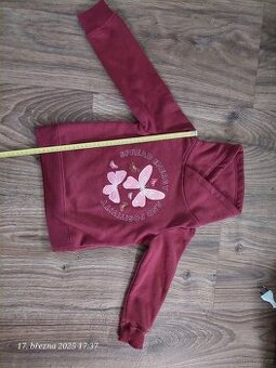 Dívčí mikina vel.110